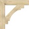 Ekena Millwork Merced Block Rough Sawn Bracket, Douglas Fir, 6"W x 36"D x 36"H BKT06X36X36MRC05RDF - alternate 2